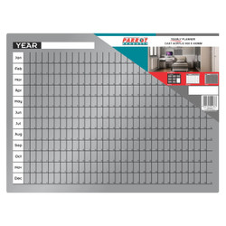 Cast Acrylic Yearly Planner, clear cast acrylic 600 x 450mm with a detailed calendar layout for each month and year, suitable for office or home planning. Cast Acrylic Yearly Planner, clear cast acrylic 600 x 450mm with a detailed calendar layout for each month and year, suitable for office or home planning.