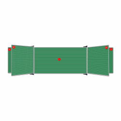 Educational Board Non-Magnetic Chalkboard (1220*1210 - Squares and Lines - Swing Leaf - Option B) | Educational Boards | Office Stock Educational Board Non-Magnetic Chalkboard (1220*1210 - Squares and Lines - Swing Leaf - Option B) | Educational Boards | Office Stock