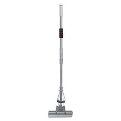 Janitorial Mop PVA Stainless Steel Double Roller JA0301A, stainless steel mop with double roller design and adjustable handle for cleaning floors.