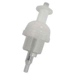 Janitorial Hand Soap Dispenser Pump for Spray, white plastic pump for soap bottles.