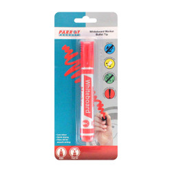 Whiteboard Marker (Bullet Tip - Carded - Red) | Whiteboard Markers | Office Stock