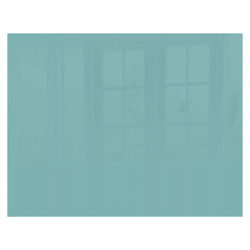 Pastel Turquoise Hob Splashback (898 X 700 X 6mm) SB9070PT, a smooth, pastel turquoise glass splashback with a glossy finish, designed for kitchen hobs to protect walls and add color.