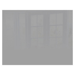 Signal Grey Hob Splashback, a large rectangular grey glass splashback with a reflective surface, measuring 898 X 700 X 6mm, designed for kitchen hobs.