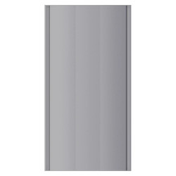 67 Brand Sign Frame, 420 x 800 mm, in Aluminium with Steel End Caps, Presented in a Sleek Grey Finish, Ideal for High-Quality Sign Display, Showcasing a Sturdy and Durable Design for Indoor and Outdoor Use.
