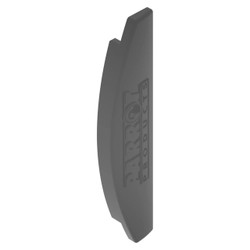 Single Sided Sign Frame End Cap (80mm) SF8001, black plastic end cap for sign frames.
