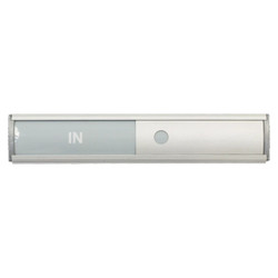 Sign Frame (50*280mm - IN/OUT Slide - Retail Pack) SN1001, retail sign frame with sliding IN/OUT feature for easy change of signage.