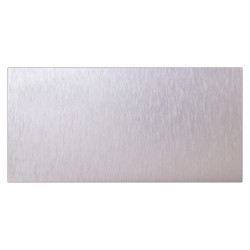 Aluminium Composite Panel, 2440*1220*3mm - Brushed Aluminium SN3000A with a sleek brushed metallic surface.