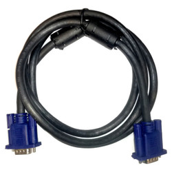 Spare VGA Cable for the VZ0002 Visualizer VZ0003V, black VGA cable with blue connectors for easy connection to visualizer devices. Spare VGA Cable for the VZ0002 Visualizer VZ0003V, black VGA cable with blue connectors for easy connection to visualizer devices.