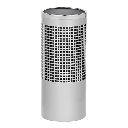 Stainless Steel Square Punch Litter Bin