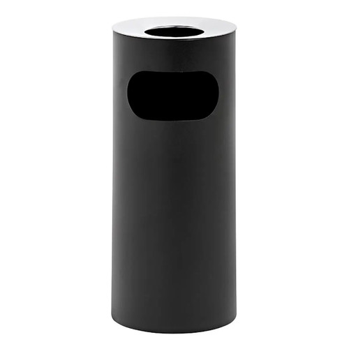 Stainless Steel Solid Standing Ashtray Litter Bin | Office Accessories | Office Stock