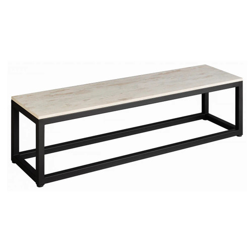 Bench with Mild Steel Frame: Laminate Top Bench with Mild Steel Frame: Laminate Top