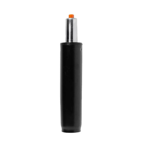 200mm Pneumatic Gas Lift, for Standard Office Chair, GAS-100-HD, with black cylindrical body and metal stem with orange tip for easy height adjustment.