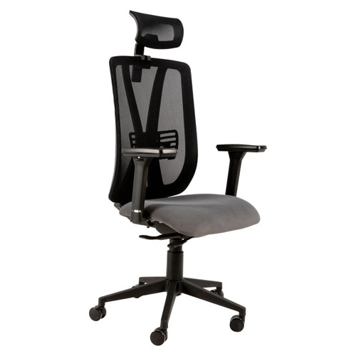 Kite Mesh High-back Office Chair SAC-HCH-KIT, ergonomic office chair with mesh backrest, adjustable headrest, and cushioned seat for comfort and support.