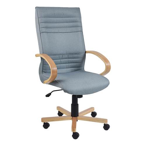 Holly Wooden High-Back Office Chair