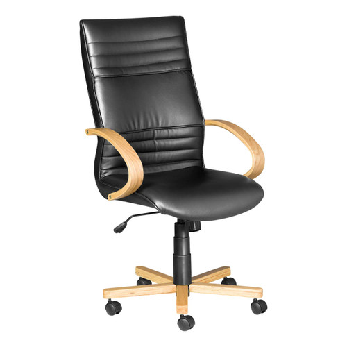 Holly Wooden High-back Office Chair Holly Wooden High-back Office Chair