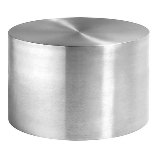 Stainless Steel Drum Coffee Table | Hospitality Furniture | Office Stock Stainless Steel Drum Coffee Table | Hospitality Furniture | Office Stock