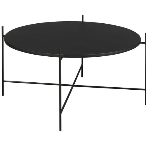 Elegance Round Table Leather Top