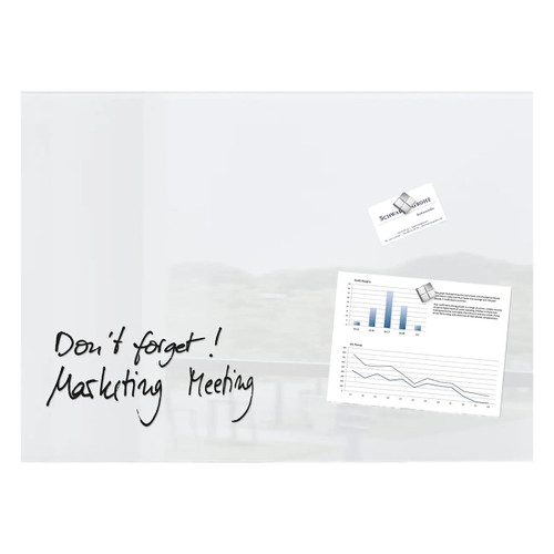 Magnetic Glass Board Plain (Extra Large) Magnetic Glass Board Plain (Extra Large)