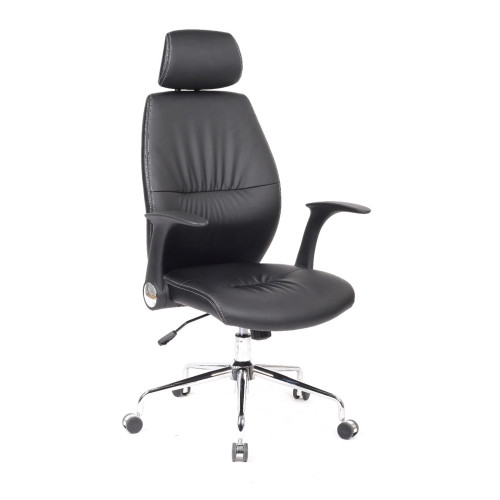 Polyurethane Leather High-Back Office Chair