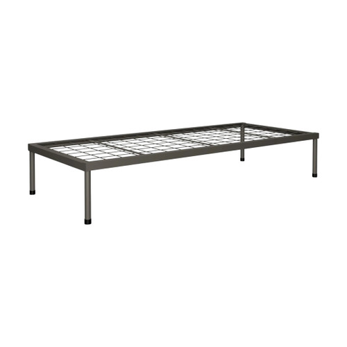 Divan Single Steel Bed 1900L x 760D x 325H mm (Welded Mesh 100 x 100 mm with No Head and Foot Rest)