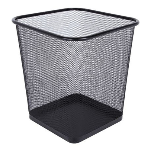 SQUARE WASTEBIN (BLACK) - LD01-128