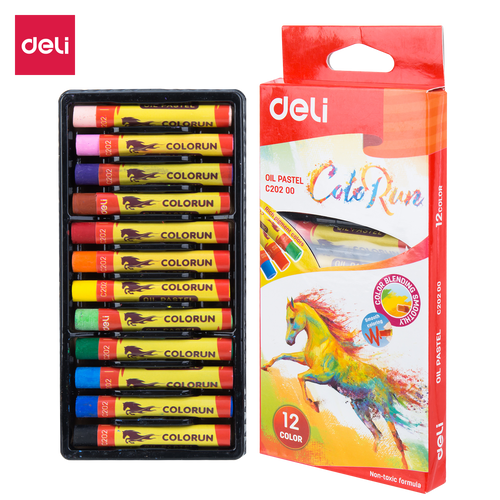 Oil Pastels Ass-12's - EC20200