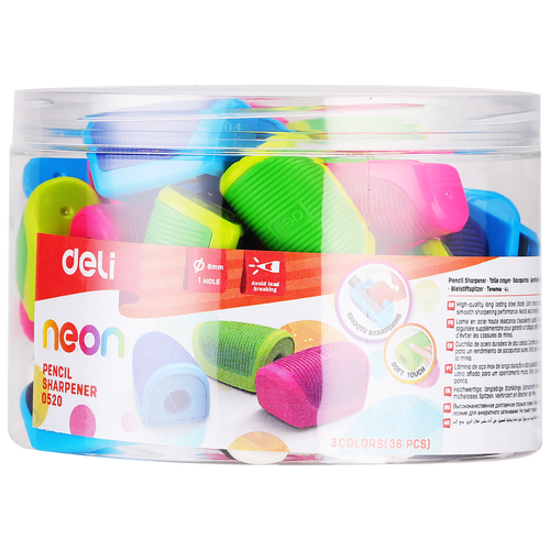 1-Hole W/Soft Rubber Ass 36Pcs - E0520