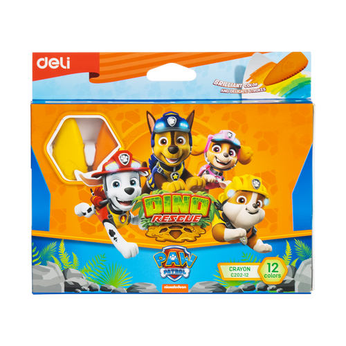 Plastic Crayons 12PCE - 8.5G - C202-12