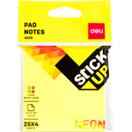 Sticky Notes 76 x 76 mm 25 x 4 Sheets Pink, Blue, Yellow, Green Neon - EA02602