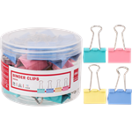 Colour F/Back Clip 32 mm 24PCS - E8553