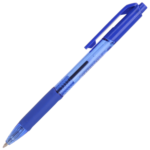 Stream Retractable 0.7 mm Ball Point Pen Blue (12Pcs) Q02330