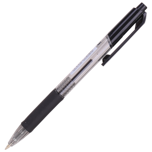 Ball Point Pen - Bullet Tip 0.5 mm Black (12Pcs) Q02220