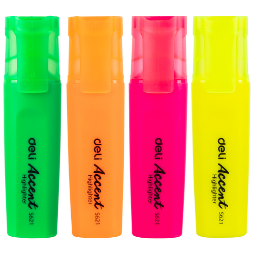 Highlighter 4PCE Wallet (Yellow , Green , Orange , Pink) - ES622