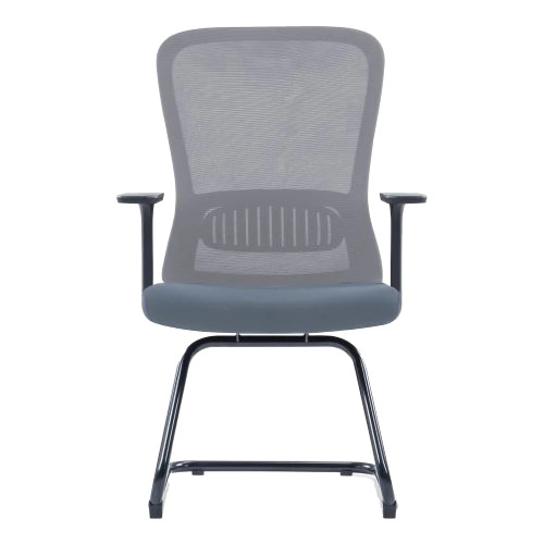 C4003B Grey Mesh with Black Frame Visitor Office Chair