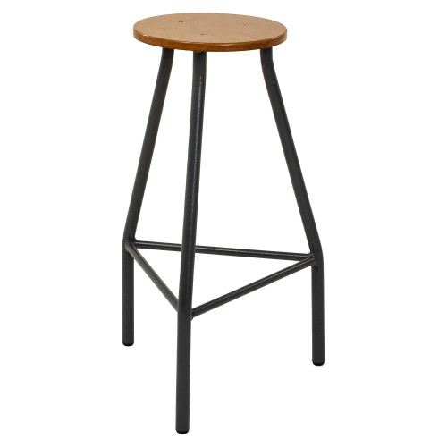 690 mm high Laboratory Stool - Supawood Seat