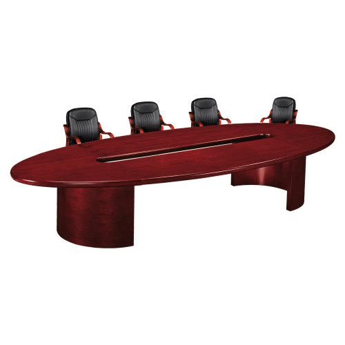 H008 Boardroom Table - Mahogany Veneer