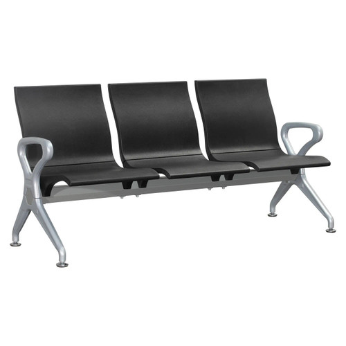 Polyurethane Airport Bench Three Seater