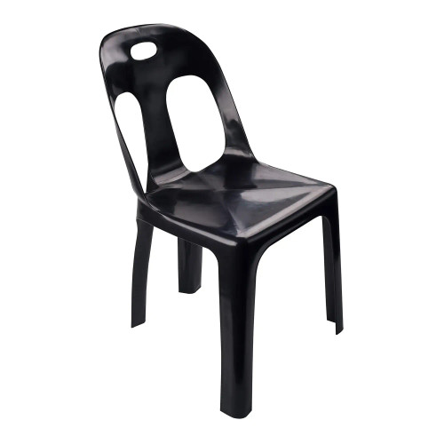 Catring Black Indoor & Outdorr Dining Chair