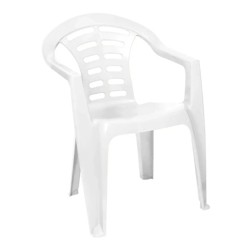 Urban White Indoor & Outdorr Dining Chair