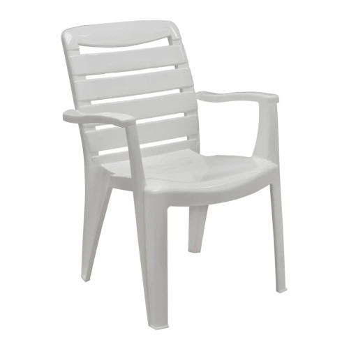 Nova White Indoor & Outdorr Dining Chair