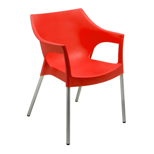 Harvest Red Indoor & Outdorr Dining Chair