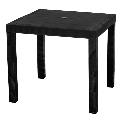 Willow Black Four Seater Dining Table