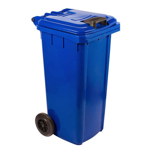 All-weather Wheelie 120L Blue Bin