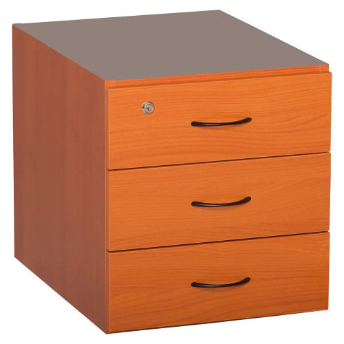 Sorted Fitted Pedestal 3 Draw in Cherry Melawood