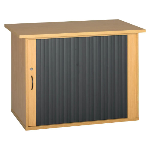 Sorted Credenza Roller Door in Oak Melawood