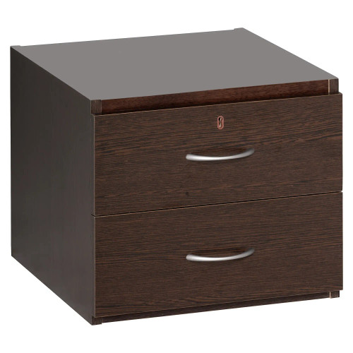 Sorted Fitted Pedestal 2 Draw in Wenge Melawood