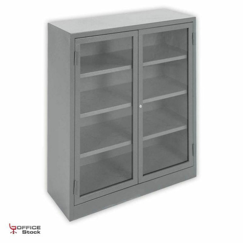Hinge Door Bookcase with Glass Door | Steel Furniture | Office Stock Hinge Door Bookcase with Glass Door | Steel Furniture | Office Stock