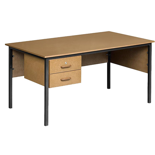 Teacher Desk in Supawood with One, Two or Three Drawer