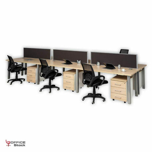 6-Way Tango Workstation | Office Furniture | Office Stock 6-Way Tango Workstation | Office Furniture | Office Stock