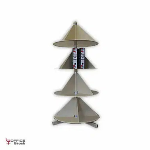 Steel Four Tier Turn - O - File Steel Four Tier Turn - O - File